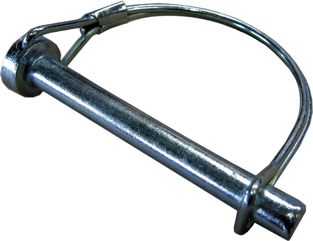 Bosch Sicherungsbügel aus Metall, mit einer stabilen Stange und einer laschenartigen Halterung zur Sicherung von Bauteilen oder Geräten.